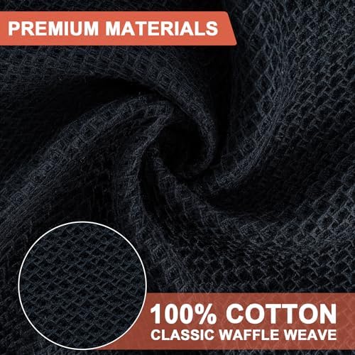 Kitchen Towels 6-Pack Kitchen Dish Cloths, 100% Cotton, 12x12 In - Image 3