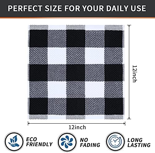 Mordimy Cotton Waffle Weave Dish Cloths, 6 Pack - Image 6