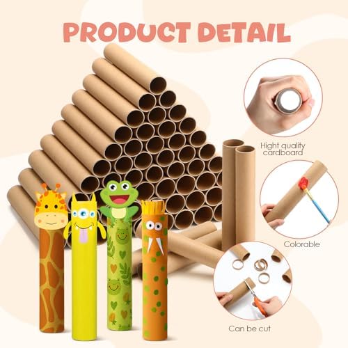 MotiMind 120 Pcs Cardboard Tubes - Image 3