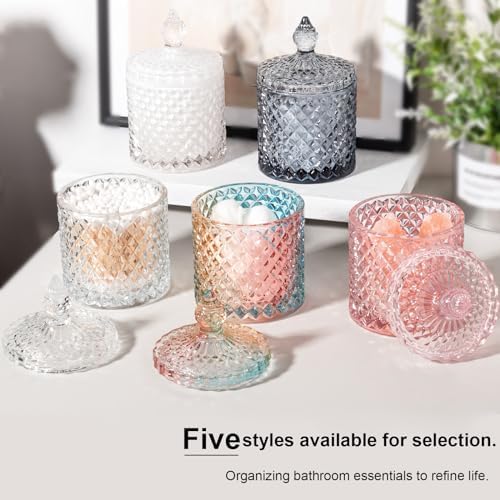 2 Pack Qtip Holder Apothecary Jars - Image 6