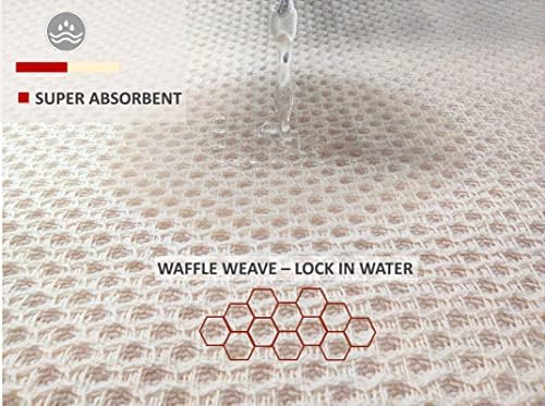 Kitchen Towels 100% Cotton Waffle Weave Dish Towel - Image 3