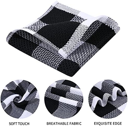 Mordimy Cotton Waffle Weave Dish Cloths, 8 Pack - Image 2
