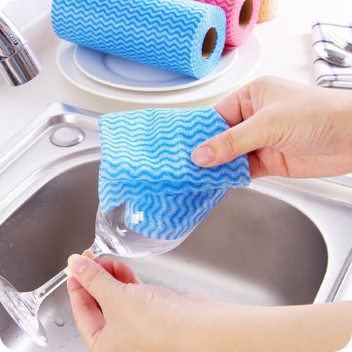 Disposable Cleaning Cloths, Absorbent Dish Cloths Large Kitchen Towels - Image 6