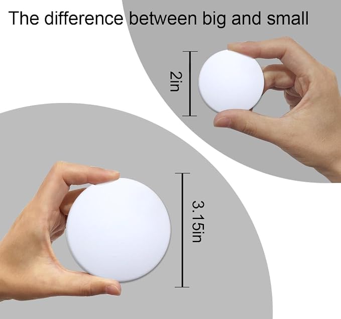 Door Stoppers Wall Potector for Door Knob Silicone Door 2" 6PCS | Silicone - Image 2