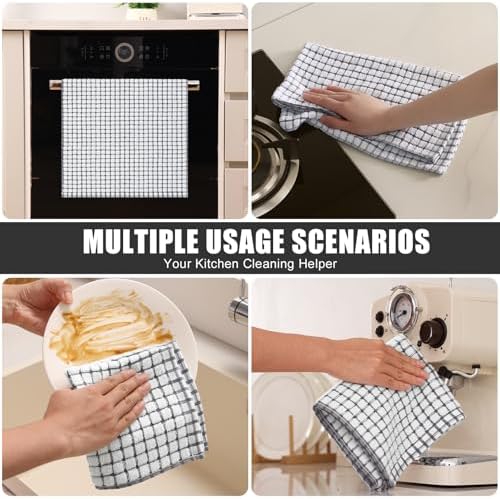 Mordimy Cotton 6 Pack Terry Kitchen Towels, 16 x 25 Inches - Image 6