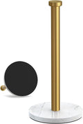 VEHHE Marble Gold Paper Towel Holder, Weighted Base & EVA Non-Slip Pad by VEHHE