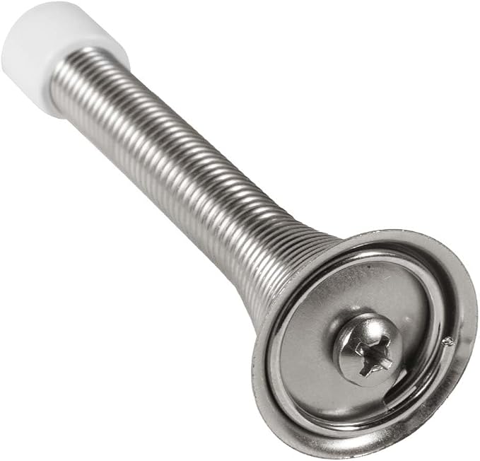 KISEER 12 Pack Spring Door Stops 3 1/4 Inch Flexible Heavy Duty Spring Door - Image 8