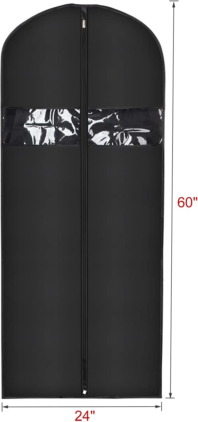 Univivi Suit Bags Garment Bags for for Hanging Clothes, 60 Inch, Oxford Fabrics - Image 2