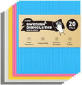 AIDEA Swedish Dishcloths for Kitchen-20PK, Reusable Paper Towels 7" x 6" by AIDEAHOME