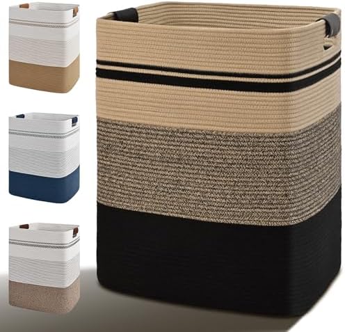 Laundry Hamper, 75L Tall Laundry Basket by Degeyoyo