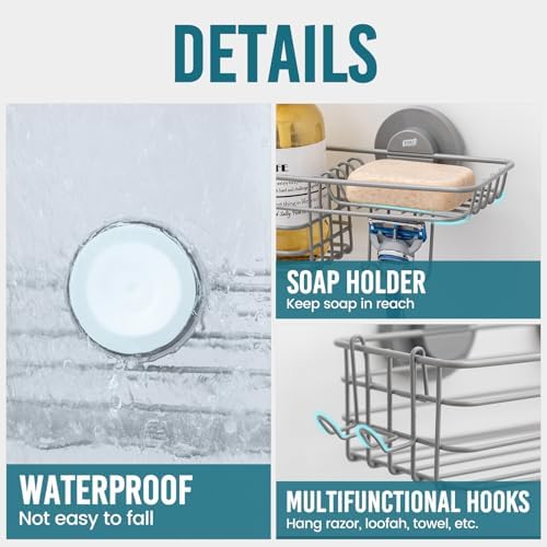 TAILI Shower Caddy Suction Cup - Image 5