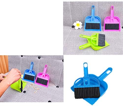 Mini Dustpan and Brush Set, Small Broom Set - Image 6