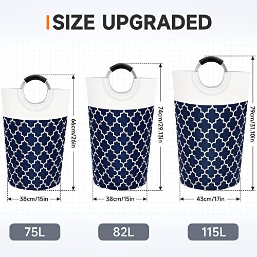 Fabspace Large Laundry Basket Laundry Hamper Bag Washing Bin Clothes Bag - Image 2