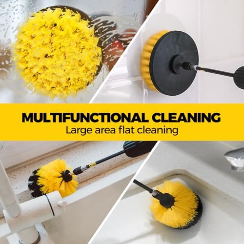 Holikme 8Piece Drill Brush Attachment Set - Image 3