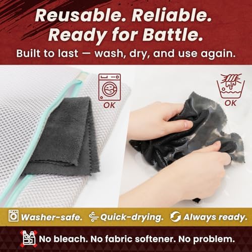 BELLEMOND 「Samurai Cloth」 Japanese Microfiber Cleaning Cloth, Large 2 Pack - Image 7