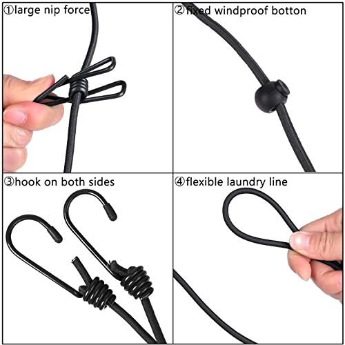 1 Pack Portable Clothesline - Image 3