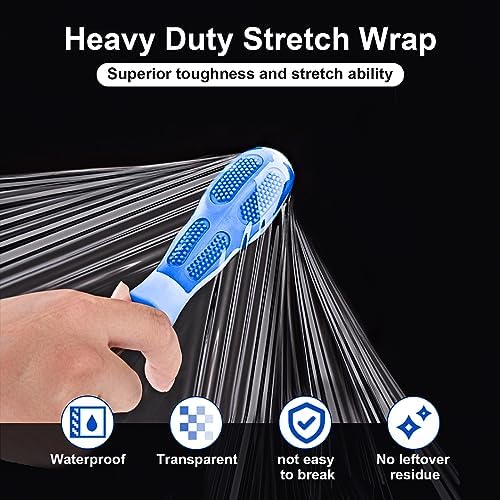 Stretch Film, RAZCC Stretch Wrap Industrial Strength, Shrink Wrap - Image 4