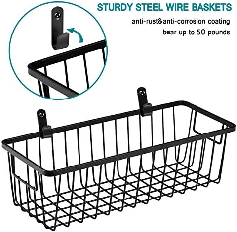SheeChung Metal Wire Basket, Small Storage Baskets - Image 3