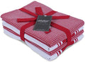 AMOUR INFINI Cotton Kitchen Towels Set of 4 Highly Absorbent, Ultra Soft Waffle by AmourInfini