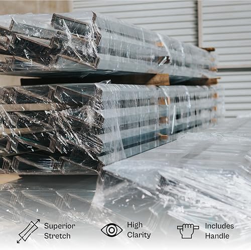 PSBM Mini Stretch Wrap with Plastic Handle, 18 Rolls 3 Inch x 1000 Feet 45 - Image 4