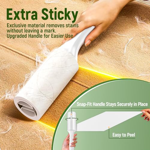 Lint Roller Refills for Pet Hair, 600 Sheets, Standard Size - Image 5