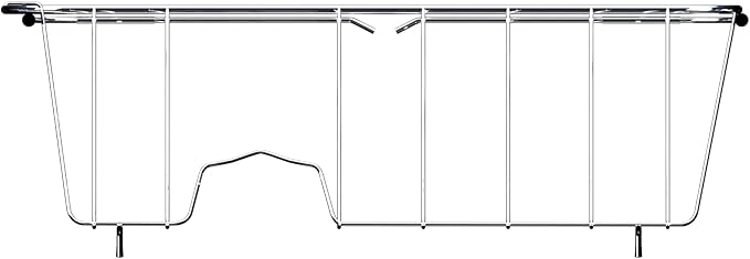 NiuYichee Stainless Steel Dish Drying Rack, Expandable Fruit & Vegetable Drain - Image 3