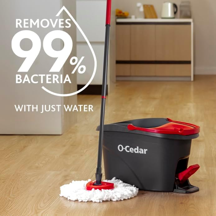 O-Cedar Microfiber EasyWring Spin Mop Refill - Image 4