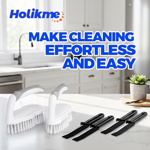Holikme 6 Pack Cleaning Brush Scrub Brush Kitchen Brush - Image 7