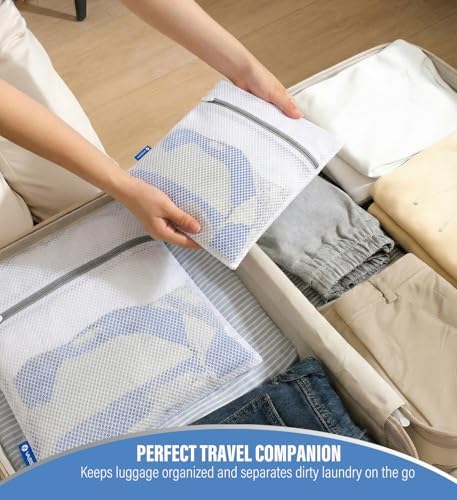 VASSON Mesh Laundry Bags for Delicates, Durable Lingerie Wash Bag Set - Image 6