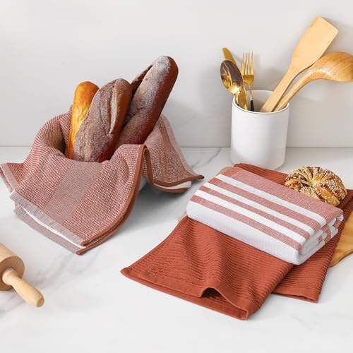 Homaxy Cotton 380 GSM Premium Kitchen Towels, 6 Pack - Image 6