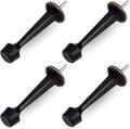HOMOTEK 4 Pack Heavy Duty Solid Rigid Door Stop by HOMOTEK