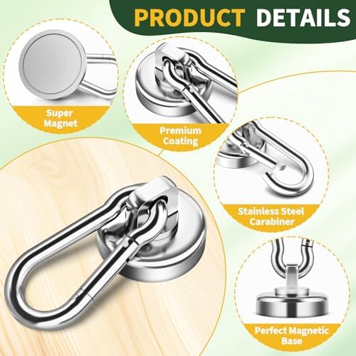 Grtard 12 Pack Magnetic Hooks - Image 6