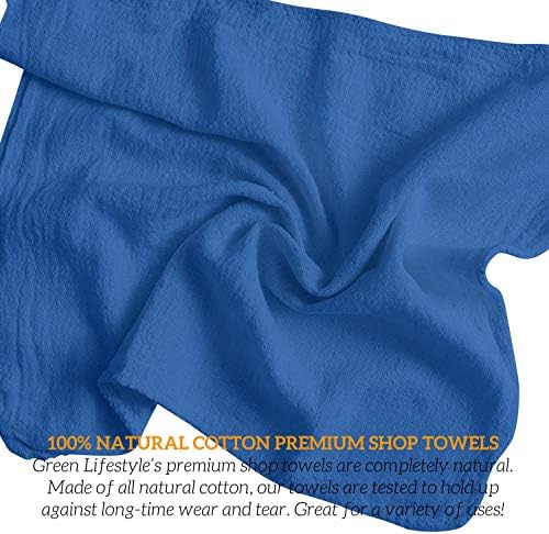 GREEN LIFESTYLE Shop Towels 12" x 14" 600 Pack - Image 4
