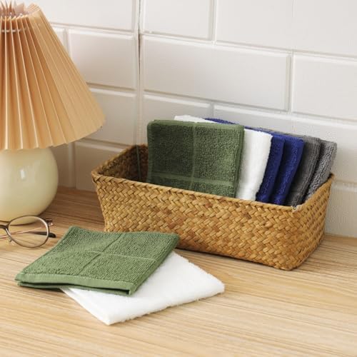 Glynniss Dish Rags for Washing Dishes, 100% Cotton Kitchen WashCloths - Image 5