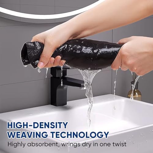 SakerPlus Thickened Magic Cleaning Cloth, 10 Pieces Lint Free Microfiber Cloth - Image 3