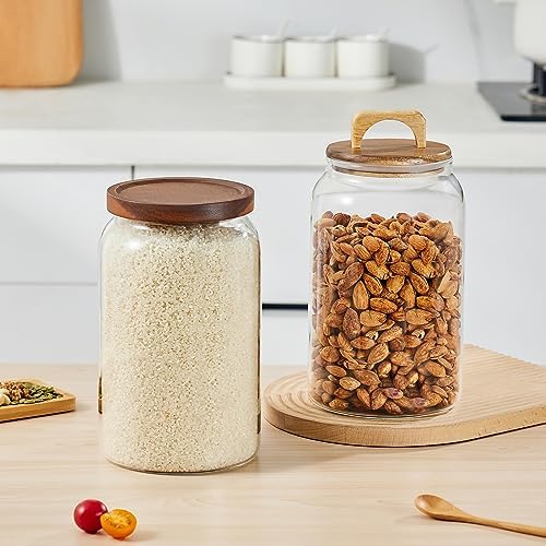 Sweejar Glass Jars for Laundry Room Organization, 90 ounce Laundry Pods - Image 5