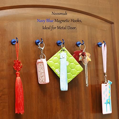 Neosmuk Magnetic Hooks for Cruise Cabins, 30lb Heavy Duty, 6 Pack - Image 3