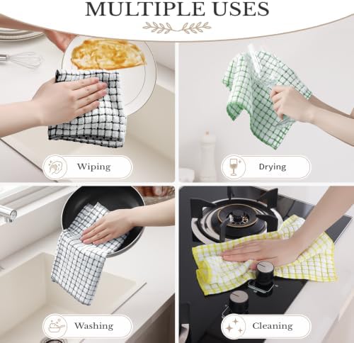 Homaxy 16 Pack Terry Kitchen Dish Cloths - Image 5
