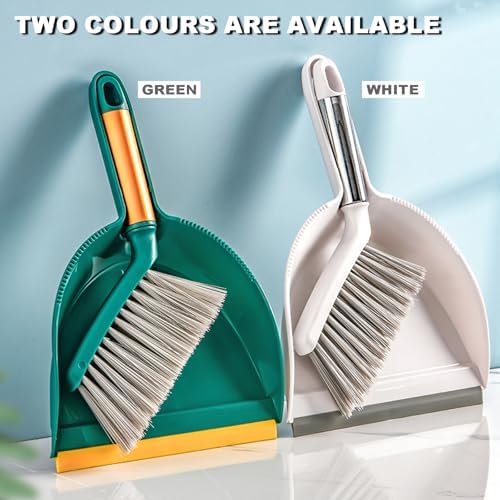 Small Broom with Dustpan Combo Set Mini Broom and Brush Set Hand Sweeper - Image 6
