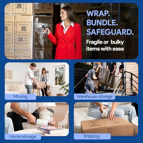 International Plastics Co. 5" Plastic Stretch Film Wrap - Image 3
