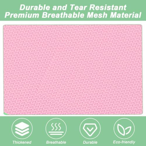 1 Pack Mesh Travel Laundry Bag 24" x 36"Extra Large Dirty Clothes Organizer - Image 3