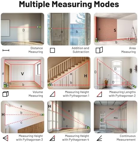 395FT Bluetooth Laser Measuring Tool - Image 6