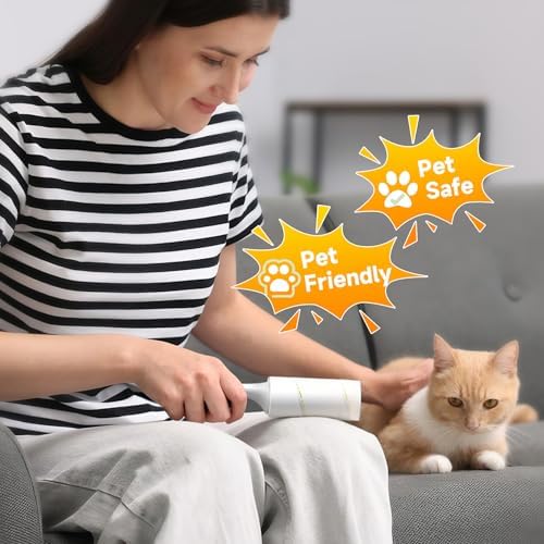 Extra Sticky Lint Roller for Pet Hair, 1000 Sheets, 3 Handles - Image 7
