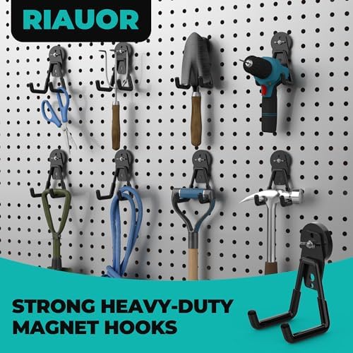 Heavy Duty Magnetic Hooks, Magnet Tool Hooks - Image 6