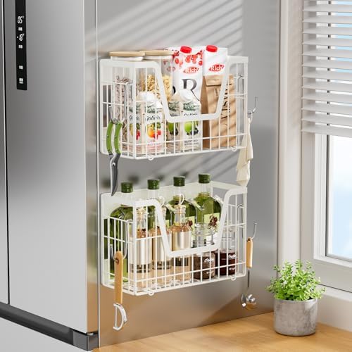 2 Set Magnetic Fridge Shelf - Image 6