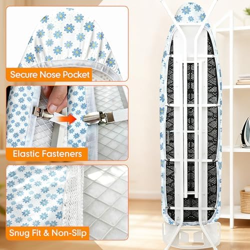 Ironing Board Cover and Pad, 15x54 Standard Size, Scorch Resistant - Image 5