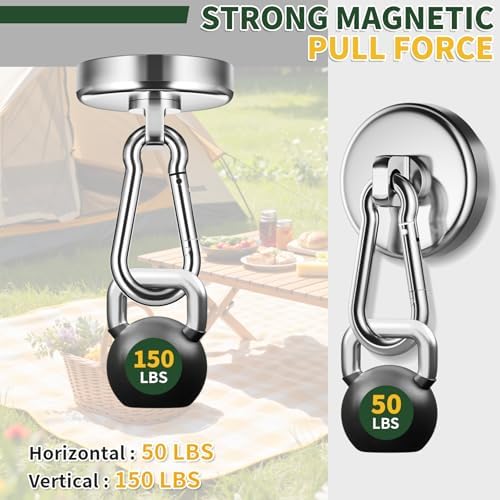 Grtard 4 Pack Magnetic Hooks - Image 4