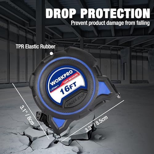 WORKPRO 16FT Tape Measure - Image 3