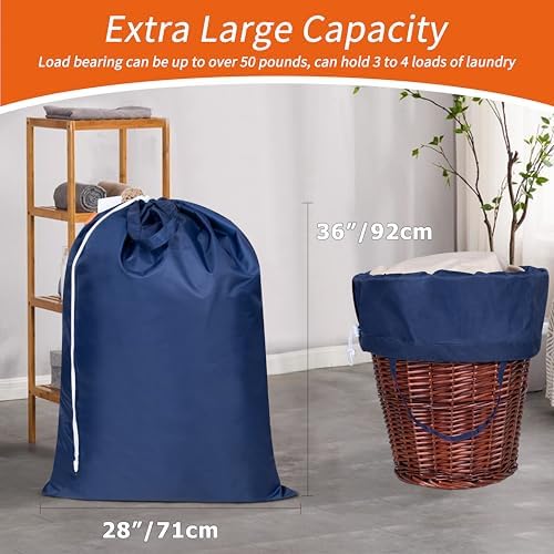Polecasa 2 Pack Extra Heavy-Duty Laundry Bag - Image 3