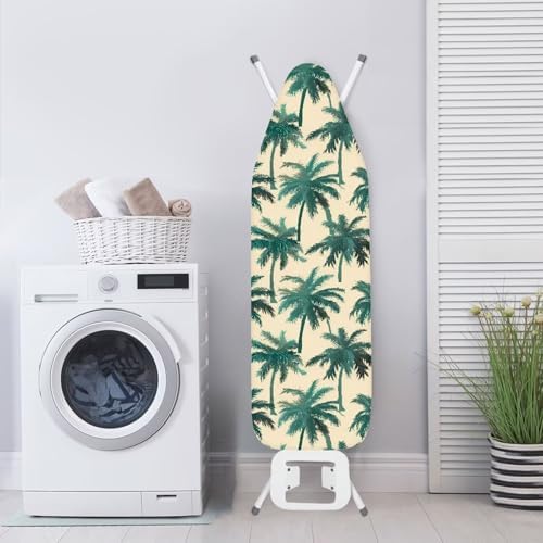 Cocount Palm Tree Ironing Board Cover, Hawaii Island Trees Protective Sleeve - Image 3